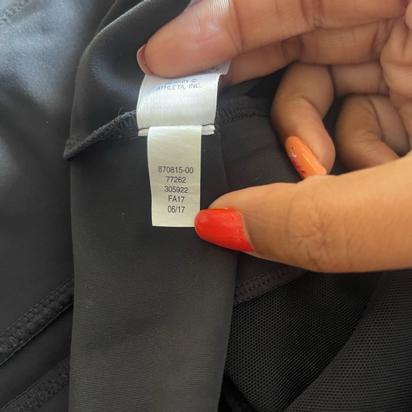 Athleta Stellar Tights Leggings, Hi Rise, Black, Size Small - Picture 10 of 16